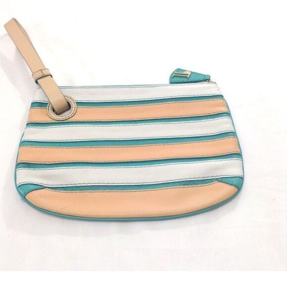 Pilcro and The Letterpress Structured Top Handle Wristlet - Picture 1 of 7